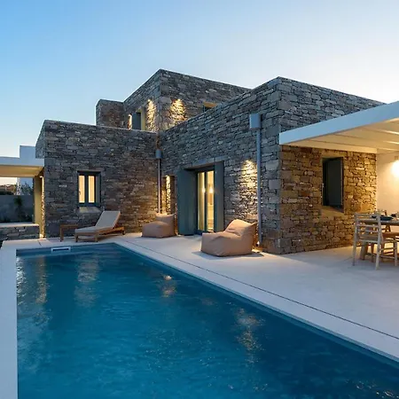 Villa White & Rocks Aspro Chorio